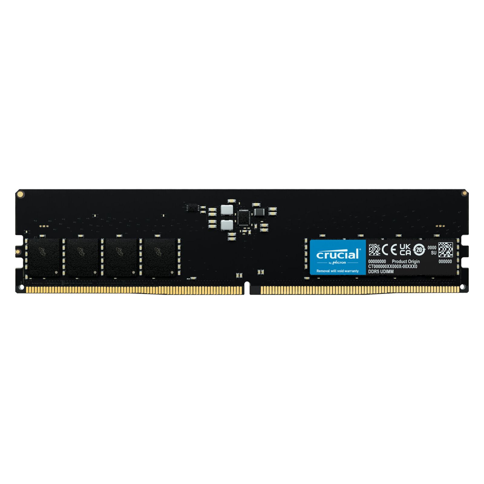 Memorie Crucial 32 GB DDR5 5600 MHz CL46, XMP 3.0 / EXPO, Negru