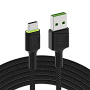 Green Cell KABGC13 USB cable USB 2.0 2 m USB A USB C Black_1