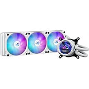 Cooler CPU ASUS ROG Strix LC III 360 ARGB LCD WHITE 3x Fan Slots 120mm, Speed: 800-2200 RPM, 36dB, Intel: LGA 1700, 1200, 115x, AMD: AM5,AM4_4