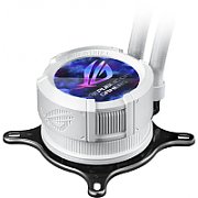 Cooler CPU ASUS ROG Strix LC III 360 ARGB LCD WHITE 3x Fan Slots 120mm, Speed: 800-2200 RPM, 36dB, Intel: LGA 1700, 1200, 115x, AMD: AM5,AM4_5