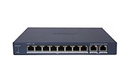Switch Hikvision DS-3E1510P-EI/M, 8 porturi 10 / 100 / 1000 MBs