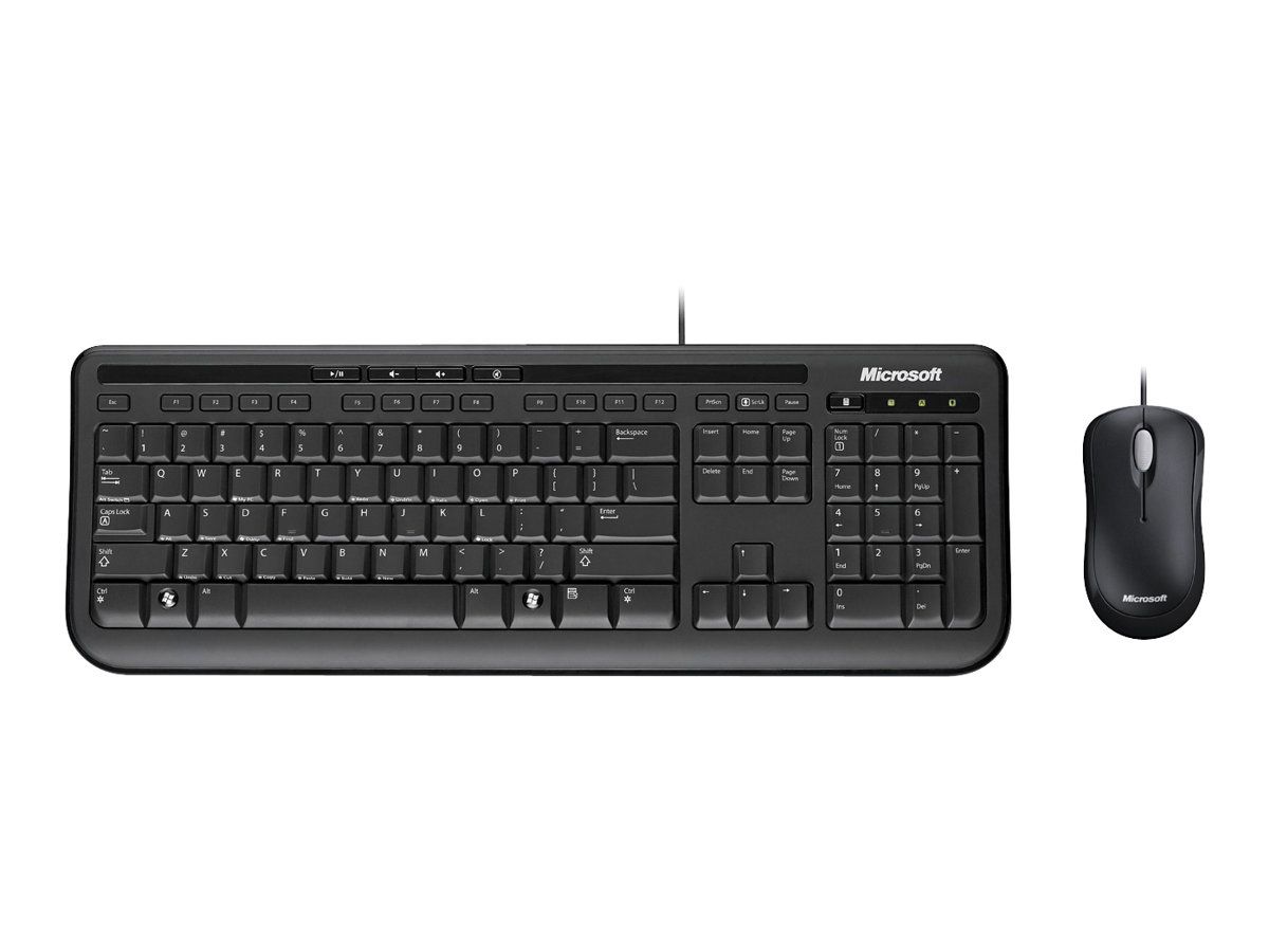 Kit tastatura + mouse Microsoft 600, negru_1