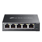 Omada 5-Port Gigabit Easy Managed Switch PORT: 5× Gigabit RJ45 Ports SPEC: Desktop Steel Case FEATURE: Integration with Omada SDN Controller, Flow Control, Loopback Detection, Port Isolation, Port Mirroring, LAG, VLAN, IGMP Snooping, QoS, Storm Control_1