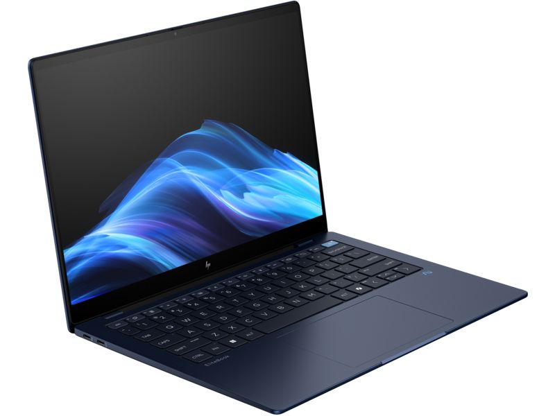 Laptop HP Dragonfly Ultra G1Q cu procesor Snapdragon X Elite X1E-78-100 12 Core (up to 3.4 GHz, 42 cores), 14 inch 2.2K TOUCH, Qualcomm Adreno graphics, 16 GB, SSD, 1TB PCIe TLC M.2, Windows 11 Pro 64bit NextGen Premium, Atmospheric Blue, 5yw_4