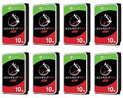 HDD NAS Seagate IronWolf Pro 8x 10 TB 3.5 inch SATA 3 7200 RPM 256 MB 