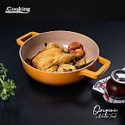 CRATITA ALUMINIU TURNAT + CAPAC 26x8 CM, 3.4L, NICOLAI TAND, COOKING BY HEINNER