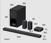 Soundbar SONY HT-S40R, 5.1, 600W, Bluetooth, Dolby Audio, Negru_1