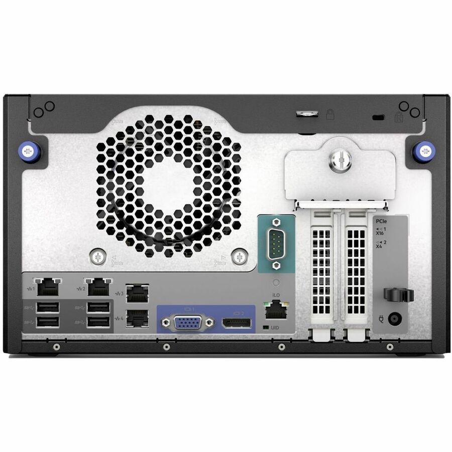 HPE ProLiant MicroServer Gen11 Intel E-2414 Quad-Core (2.60GHz 12MB) 16GB (1 x 16GB) 4 x Non-Hot Plug 3.5in Intel VROC RAID 180W_2