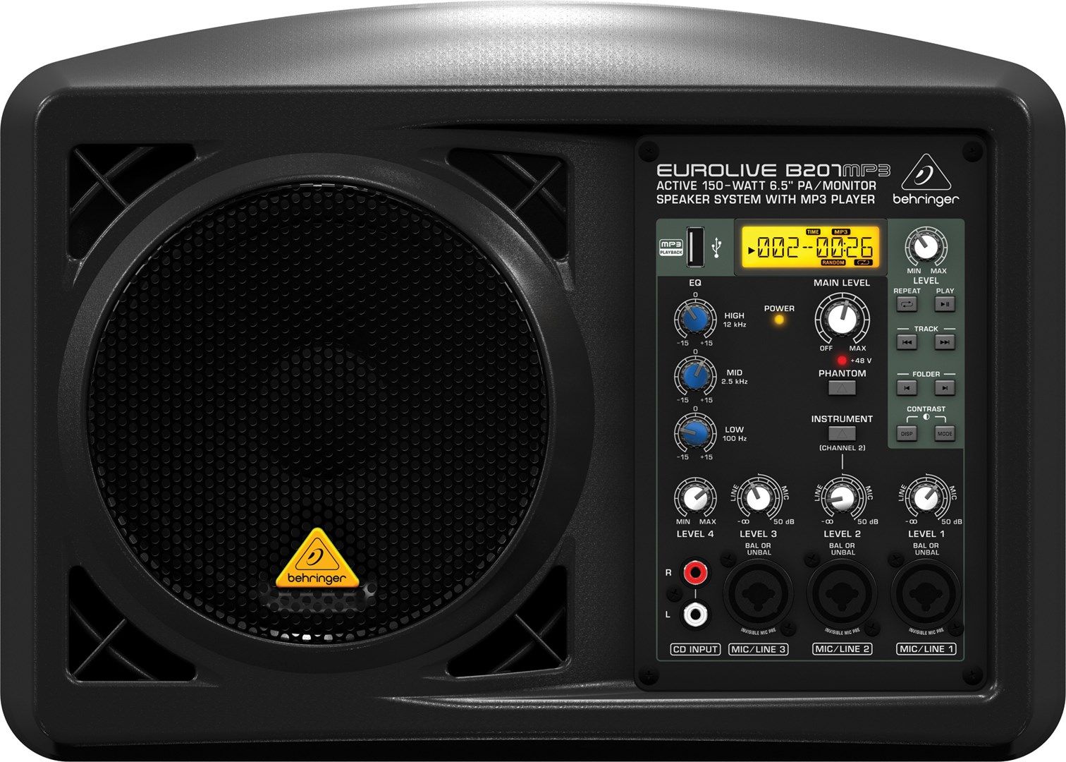 Behringer B207MP3 Monitor odsłuchowy aktywny 6 5