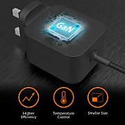 67W GAN PD USB-C MINI CHARGER/WITH 3 TYPES OF DC CONNECTOR - U