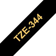 TZE-344 LAMINATED TAPE 18MM 8M/GOLD ON BLACK_1