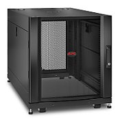 NETSHELTER SX 12U SRVR RACK ENC/600X1070MM W/ SIDES BLK