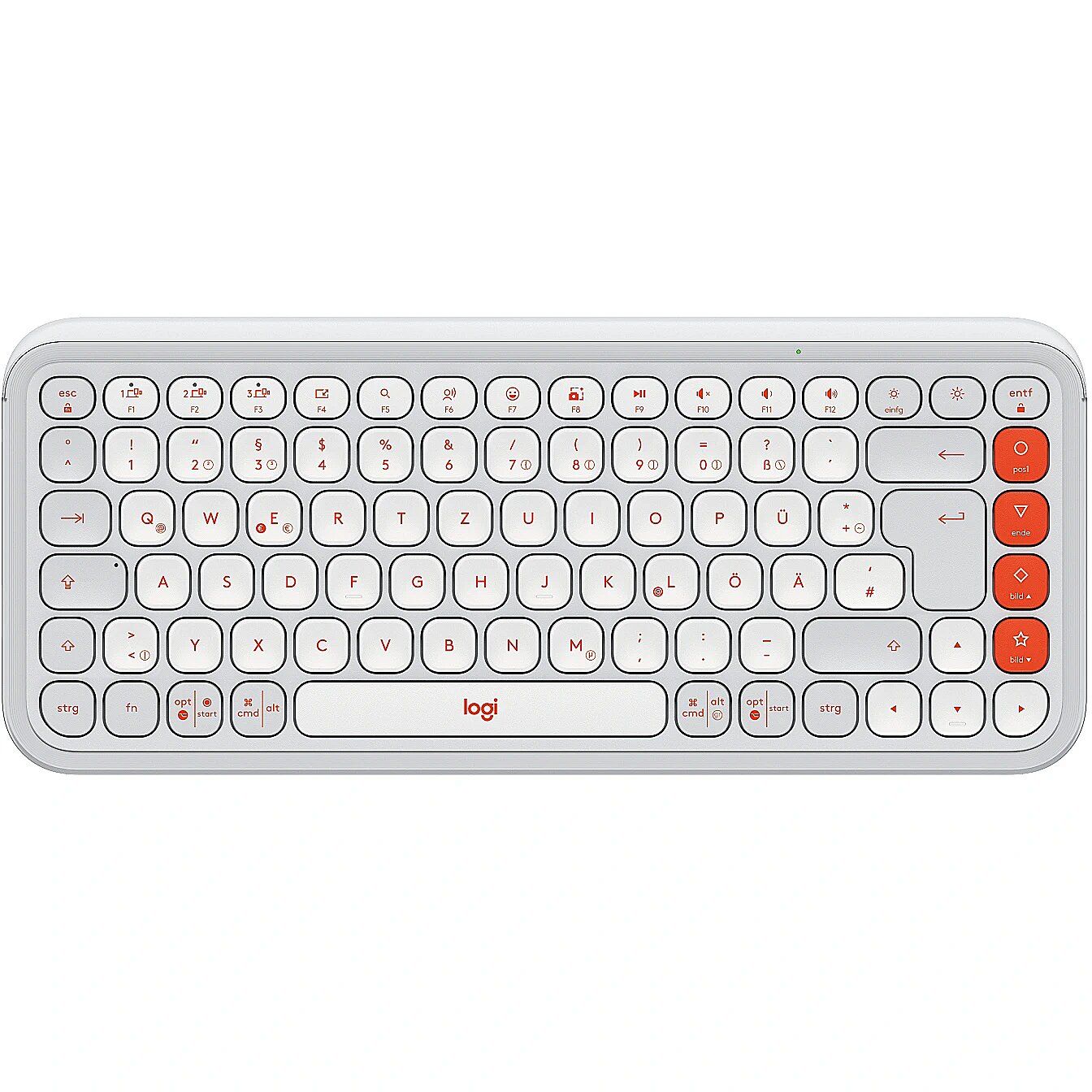 POP ICON KEYS/KB OFF WHITE - DEU - CENTRAL-419
