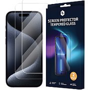 Husa Iphone 16 Pro Spacer, grosime 1.5mm, material flexibil TPU, negru 