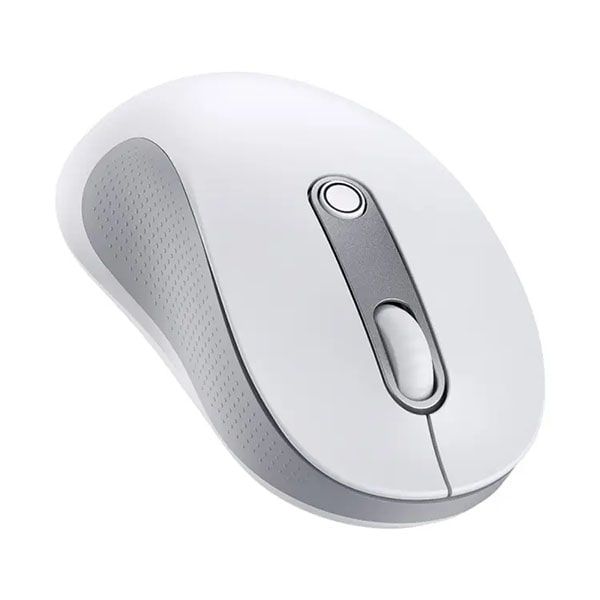 MOUSE Baseus F02 PC sau NB wireless, 2.4GHz si Bluetooth, optic, 800/ 1200/1600 dpi,butoane/scroll 4/1, alb,