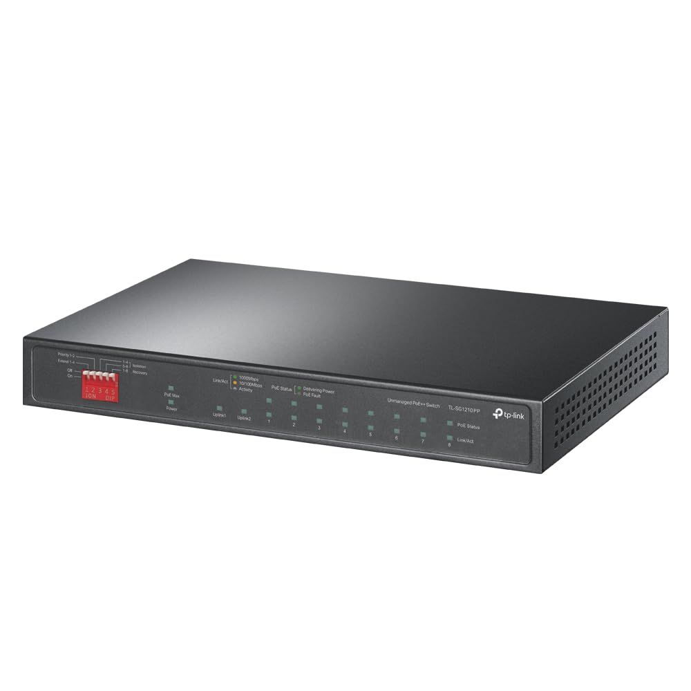 Switch TP-Link TL-SG1210PP, 9 porturi 10 / 100 / 1000 MBs
