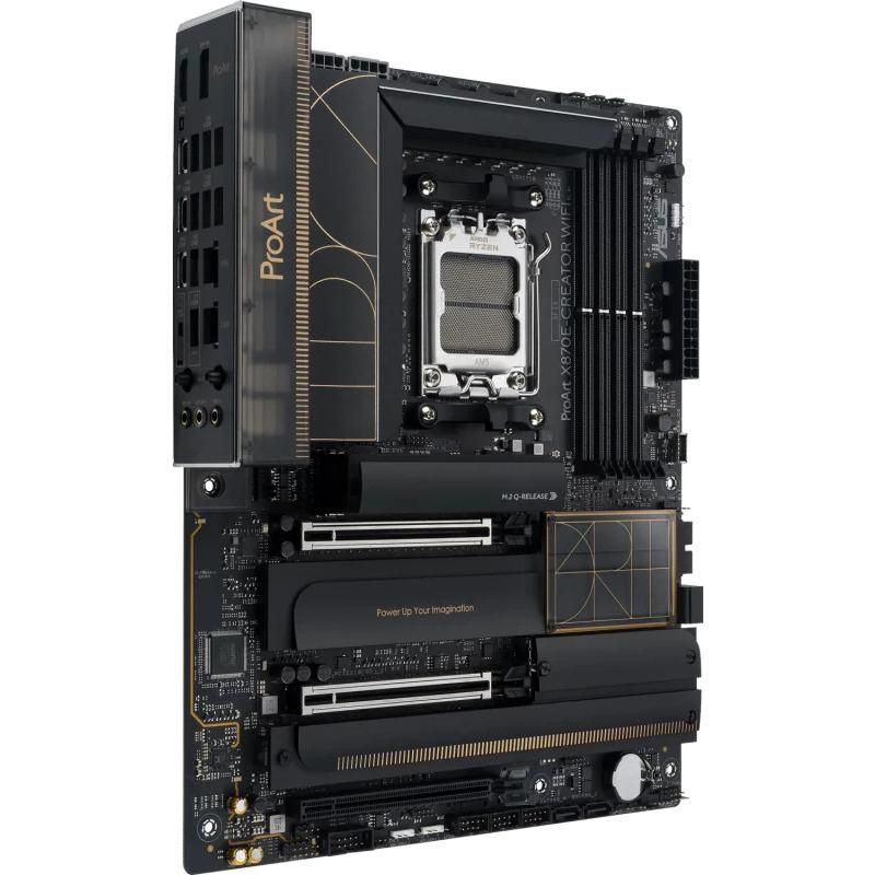 Placa de Baza ASUS PROART X870E-CREATOR WIFI AM5, 4x DDR5, 1x HDMI 2x USB4, 2x PCIE 5.0 x16 3x PCIE 4.0 x16, 4x M.2, 4x SATA 6GB/s, ATX_5