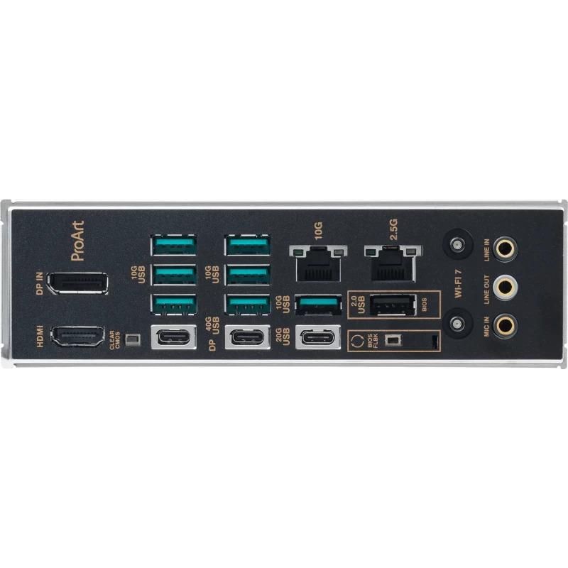 Placa de Baza ASUS PROART X870E-CREATOR WIFI AM5, 4x DDR5, 1x HDMI 2x USB4, 2x PCIE 5.0 x16 3x PCIE 4.0 x16, 4x M.2, 4x SATA 6GB/s, ATX_6