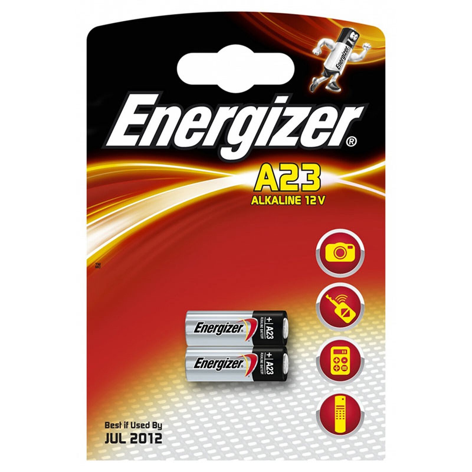 Baterii alkaline A23, E23A, 2 buc/set, Energizer_2