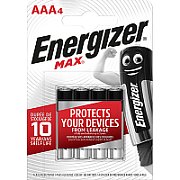 Baterii Max AAA, LR03, 1.5V, 4 buc/set, Energizer, dureaza cu 50% mai mult decat cele alkaline_2