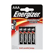 Baterii alkaline AAA, LR03, 4 buc/set, Energizer_1