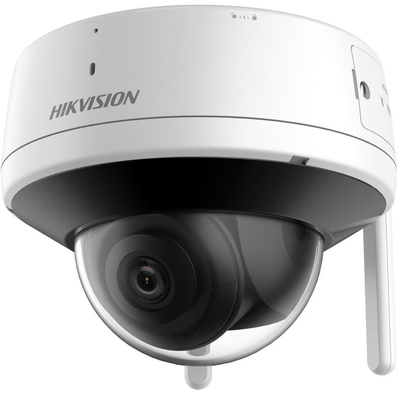 Camera supraveghere Hikvision WIFI IP dome DS-2CV2141G2-IDW(2.8MM)(W) 4 MP, WIFI 2.4G cu 2 antene, distanta in camp deschis 120metri, microfon si speaker incorporate, audio bidirectional, 1/2.7  Progressive Scan 4MP CMOS, rezolutie: 2560 × 1440@25fps, iluminare: Color: Color: 0.005 Lux @ (F1.6, AGC