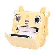 Extralink Set | Thermal Printer EPP-006 Yellow + Thermal Paper 3 Rolls | fawn_1