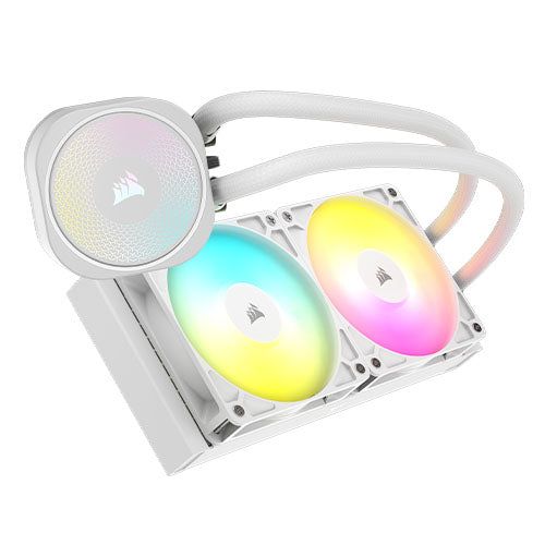 Corsair NAUTILUS 240 RS ARGB Liquid Processor Air cooler White 1 pc(s)
