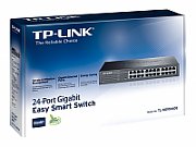 SWITCH TP-LINK 24 porturi Gigabit, easy smart, carcasa metalica, rackabil 