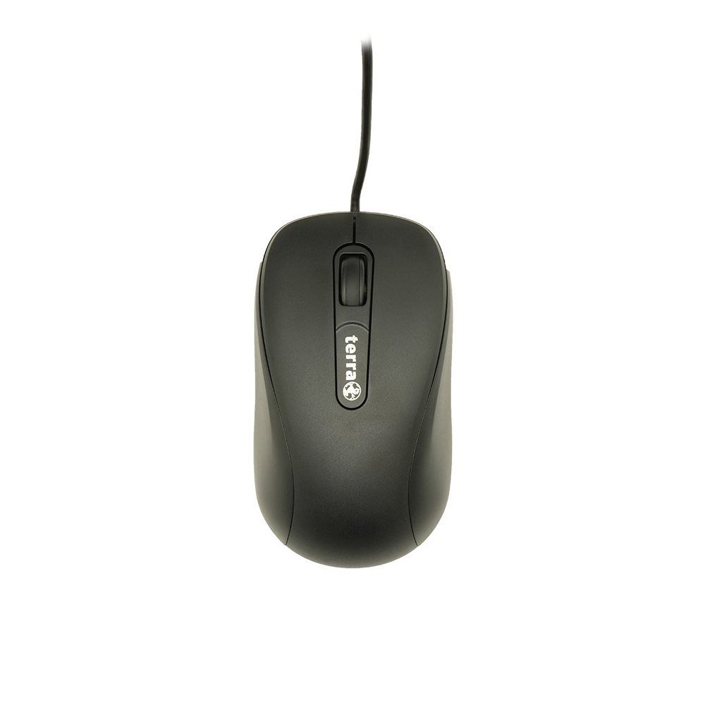 TERRA Mouse 1500 Corded USB black 3-Tasten, symmetrisch, kabelgebunden, 1,80m_3