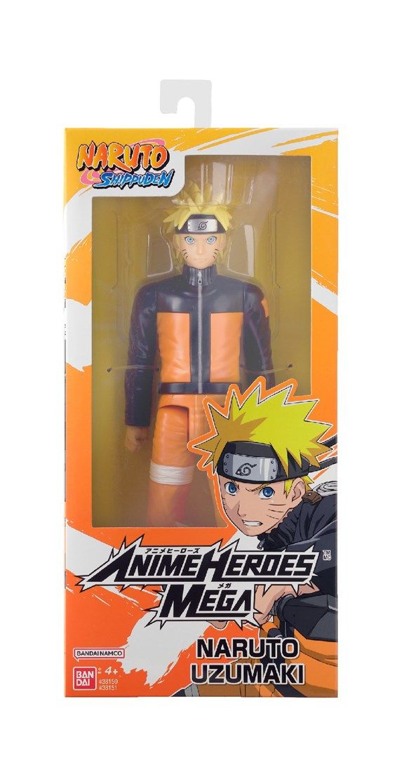 ANIME HEROES MEGA NARUTO - UZUMAKI NARUTO_3