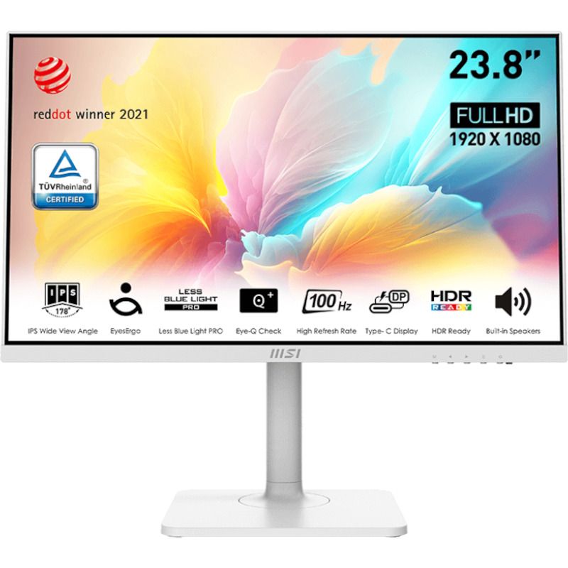 Monitor 23.8 inch MSI MODERN MD2412PW 1920 x 1080 pixeli, 100 Hz