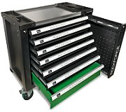 ROCKFORCE WORKSHOP CABINET+172pcs. TOOLS.