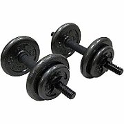 Bituminous Weight Set 2x15kg  bore 31mm  Classic Disc  REBEL ACTIVE_1