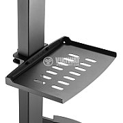Mobile TV Mount - Stand with Shelf