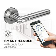 Handle with code lock IP44 ORNO OR-ZS-850