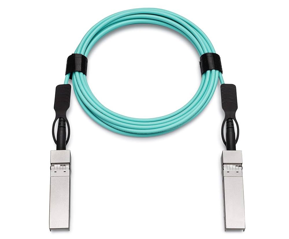 Dell Networking,Cable,SFP28 to SFP28,25GbE,Active Optical (Optics incl'd),7Meter,Customer Kit