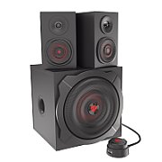 GENESIS Helium 610BT Computer Speakers  Wired  Bluetooth  Black | Genesis | Helium 610BT | Bluetooth | Red/Black | Computer Speakers