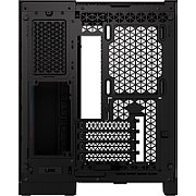 Carcasa CORSAIR iCUE LINK 2500X Micro ATX Dual Chamber Black, Tempered Glass, mATX, Cooling Layout: Top: 3x120mm sau 2x140mm, Side: 2x120mm, Bottom: 3x120mm sau 2x140mm, Rear: 1x120mm, Expansion Slots 4, 2x2.5 SSD 2x3.5 HDD, no psu included_7