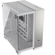 Carcasa CORSAIR 6500X Mid Tower ALB, Tempered Glass, Sloturi Expansiune 8 orizontal + 3 vertical, Drive Bays: 2x3.5  2x2.5 , Format Placa De Baza Suportat: Mini-ITX, Micro-ATX, ATX, E-ATX, Lungime Maxima Placa Video: 400mm, Inaltime Maxima Cooler Procesor: 190mm