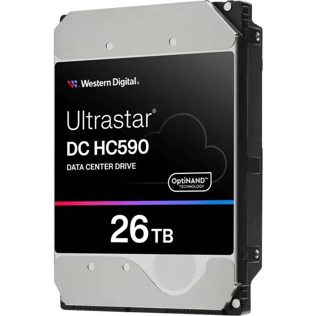 HDD server Western Digital Ultrastar DC HC590 26 TB 3.5 inch SAS 12G 7200 rpm 512 MB 512e