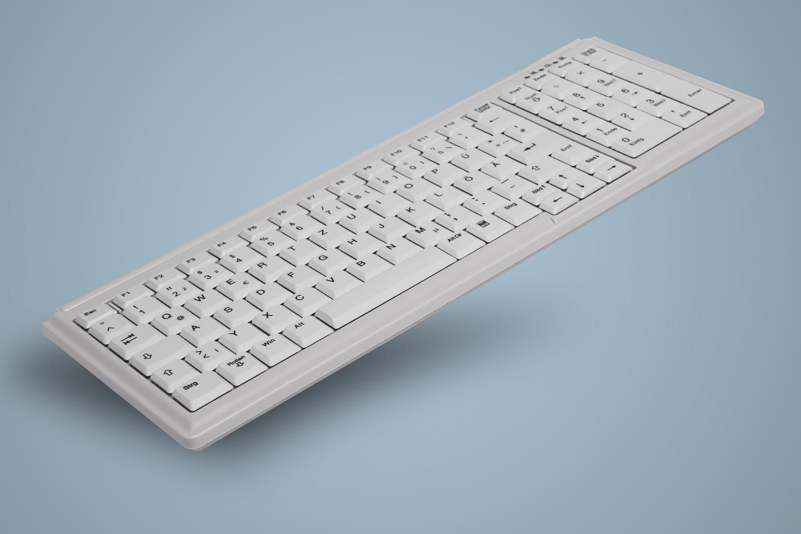 INDUSTRY 4.0 COMPACT NOTEBOOK/STYLE KEYBOARD WITH NUMPAD USB L_2