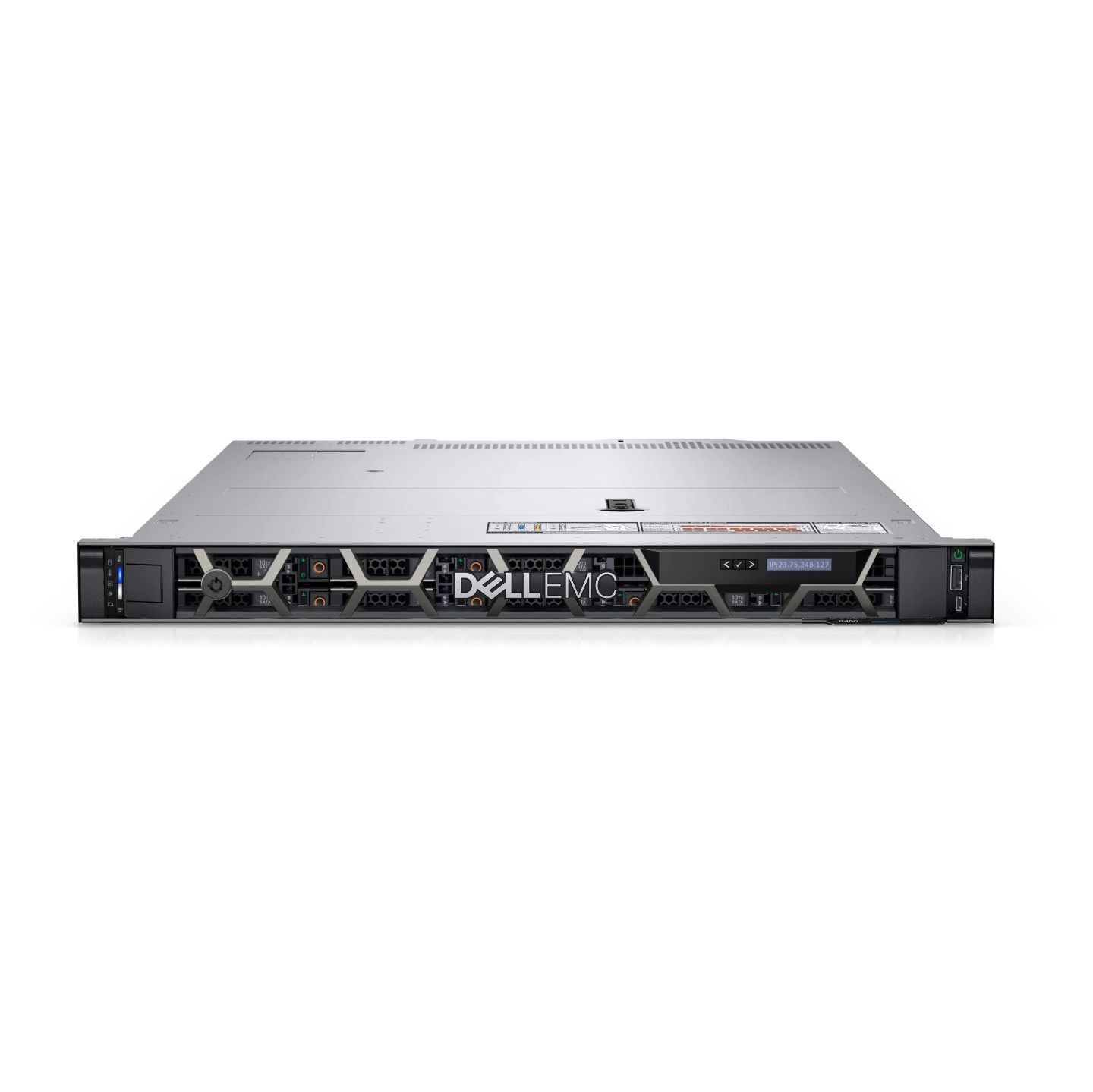 Dell PowerEdge R450 Rack Server,Intel Xeon 4310 2.1GHz(12C/24T),16GB RDIMM 3200MT/s,960GB SSD RI(8x2.5