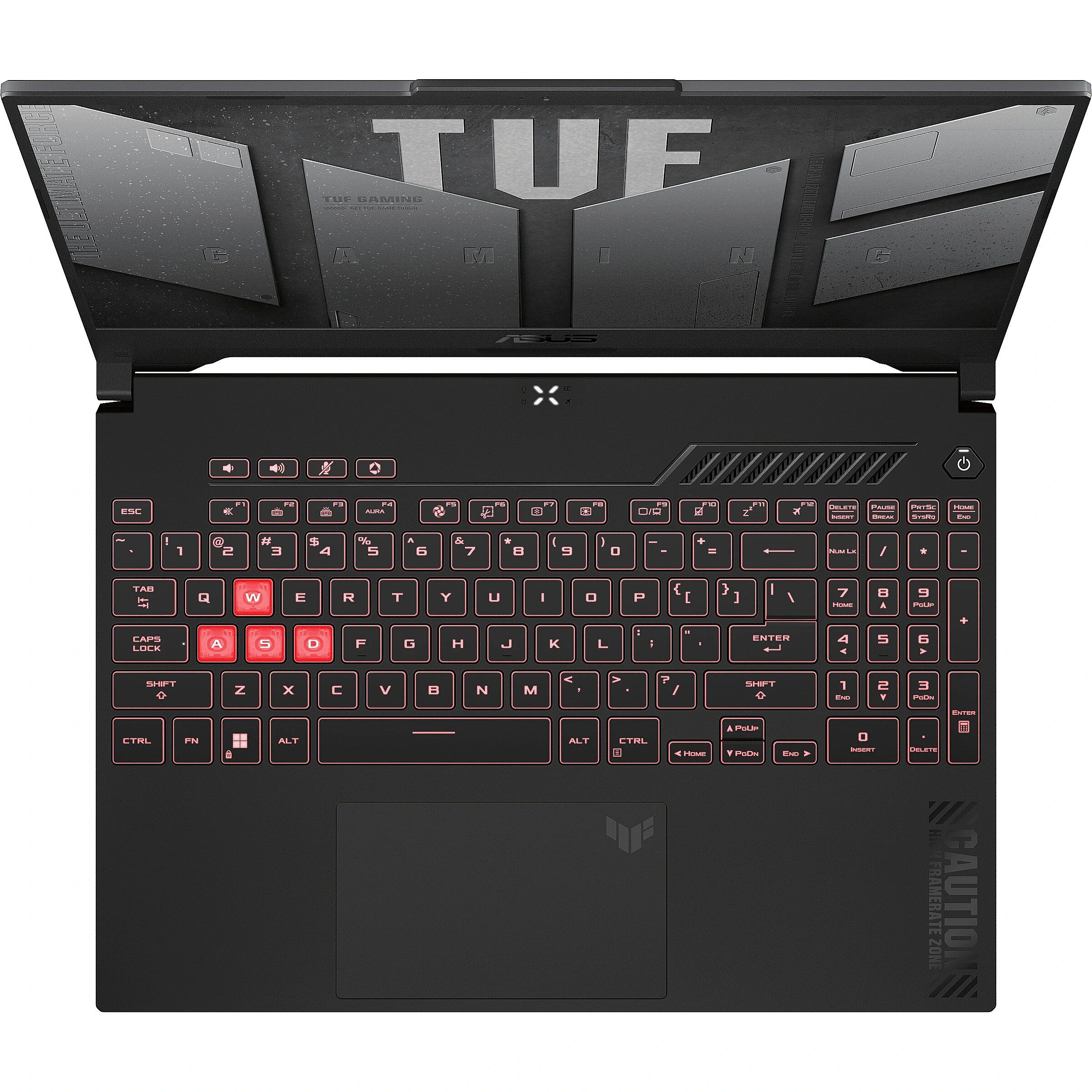 ASUS TUF Gaming A15 FA507NUR-LP016W Ryzen 7 7435HS 15 6 FHD 144Hz 250nits IPS-Level 16GB DDR5 4800 SSD512 GeForce RTX 4050 6GB Win11 Czarny_4