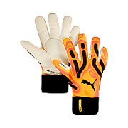 Rękawice bramkarskie Puma Ultra Ultimate Hybrid Sun pomarańczowe 41858 09 7 5