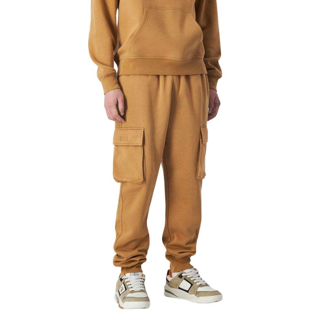 Spodnie męskie Champion Rib Cuff Cargo Pants musztardowe 220298 MS034 L