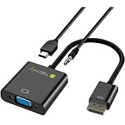 Techly HDMI zu VGA Konverter mit Audio und Micro-USB