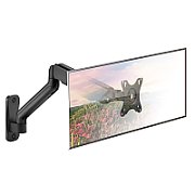 Techly Wandhalterung drehbar fĂĽr 1 Display 17-32  mit Gasfed