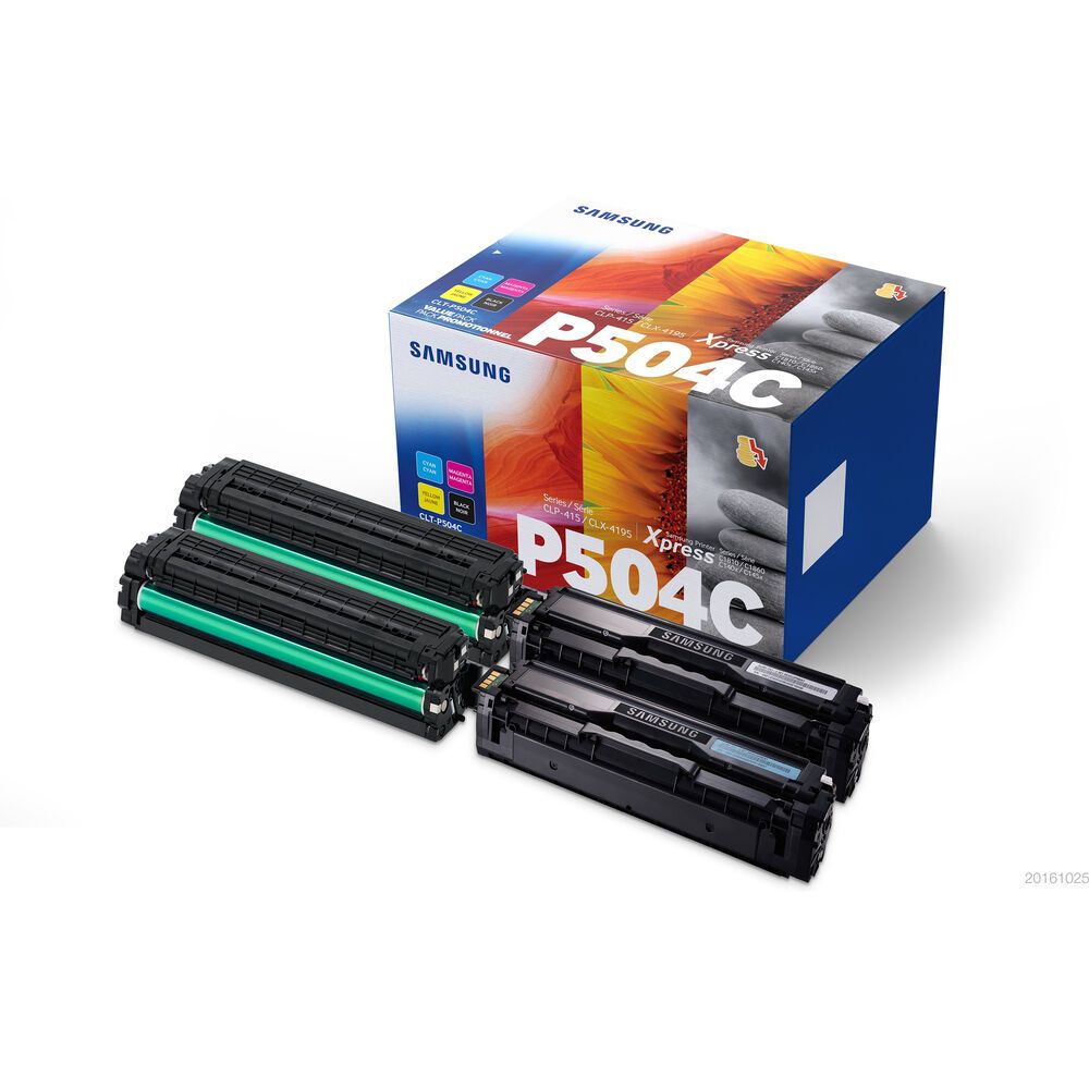 Cartus toner Samsung SU400A ,Black/tri-color ,4 x 2 500 pagini ,Original (CLT-P504C) 