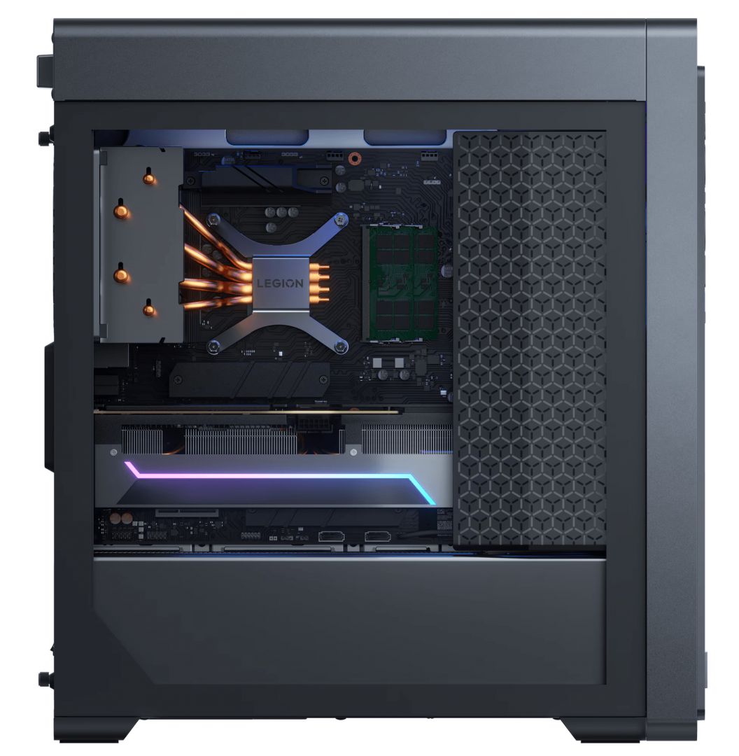 Desktop Gaming Lenovo Legion T5 26IRX9 , Intel Core i7-13650HX, 14C (6P + 8E) / 20T, P-core 2.6 / 4.9GHz, E-core 1.9 / 3.6GHz, 24MB, video NVIDIA GeForce RTX 4060 Ti 8GB GDDR6 353 AI TOPS, RAM 1x 16GB SO-DIMM DDR5-5600, Two DDR5 SO-DIMM slots, dual-channel capable, Up to 64GB DDR5-5600, SSD  1TB SSD_3